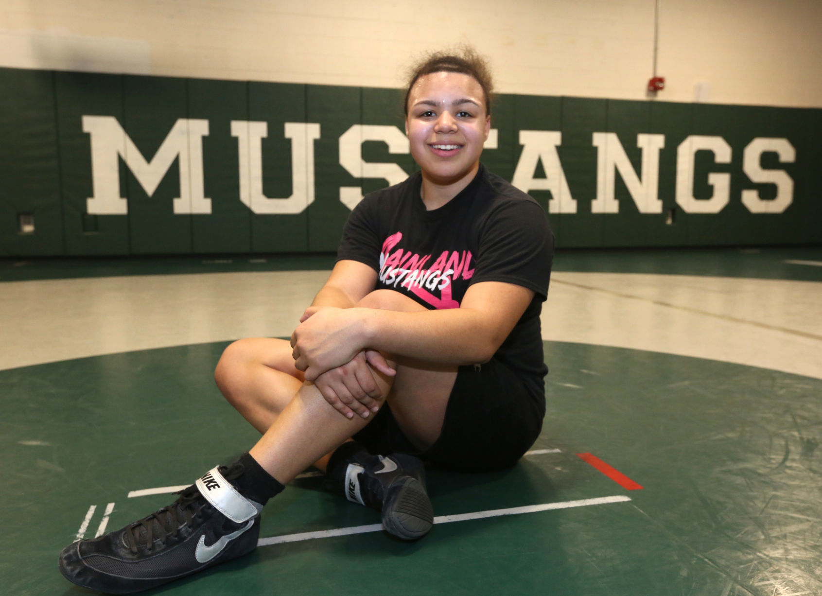Amirah Giorgianni Mainland wrestler